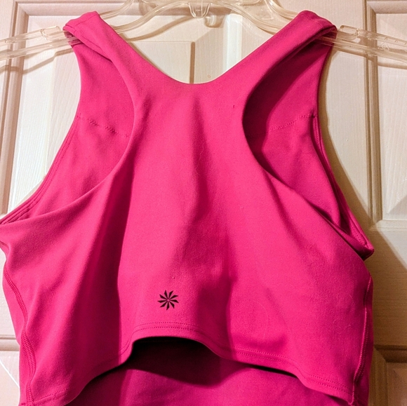 Athleta Conscious Crop Bra Longline High Neck - SA - Picture 3 of 4
